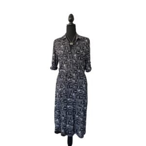 Shelby & Palmer Soft/Stretchy Dress w/ Belt | Size L