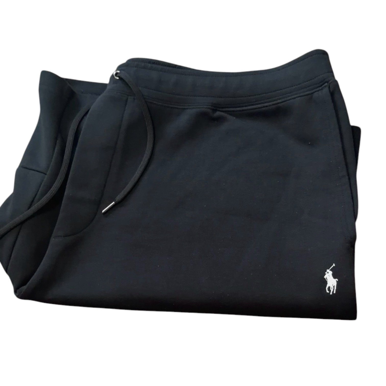 POLO RALPH LAUREN Men's Black Double Knit Shorts | Size 2XB - Image 3