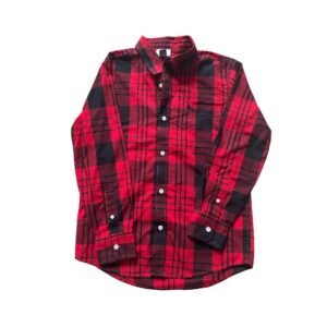 Old Navy Boy's Plaid Shirt | Size L (10-12)