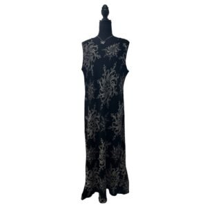 Mileage Black & White Print Dress | Size 2X