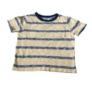 Baby Gap Yellow & Blue Striped T shirt | Size 3T