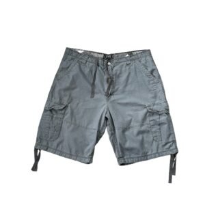 CSG Champs Sports Gear Men's Gray Cargo Shorts with Drawstring | Size 42