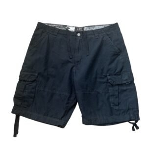 CSG Champs Sports Gear Men's Black Cargo Shorts w/ Drawstring | Size 42