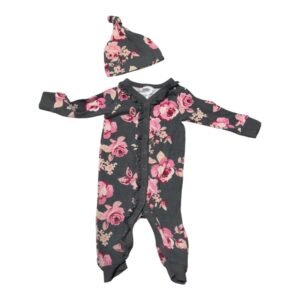 Modern Moments by Gerber soft cotton Sleepwear w/hat | Size 6-9M