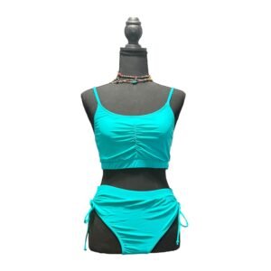 Emme Jordan Adjustable Torquoise 2-piece Swimwear | Size M