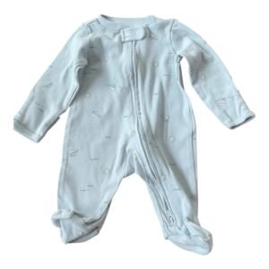 Carter's 2-Way Zipper Footed Sleeper | Size Newborn (0 months)